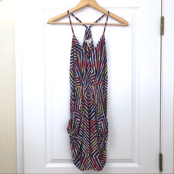 BCBGeneration Abstract Mini Dress Multicored - Picture 2 of 8